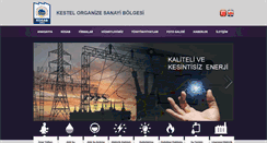 Desktop Screenshot of kosab.org.tr